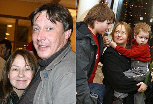 От брака с Ефремовым Евгения Добровольская родила сына Николая фото