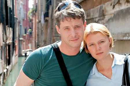 Александр Макогон с женой фото