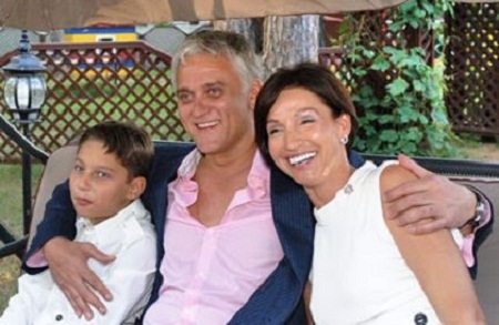 Александр Маршал с семьей женой и сыном фото