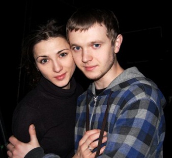 Андрей Сенькин с женой