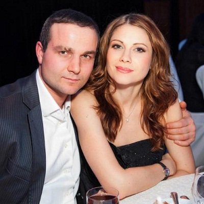 Анна Невская с мужем фото