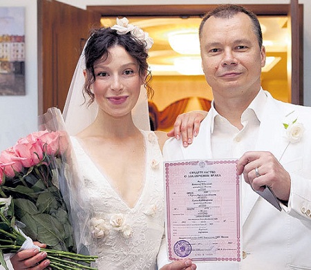 Елена Полякова с мужем Виталием Бардачевым фото