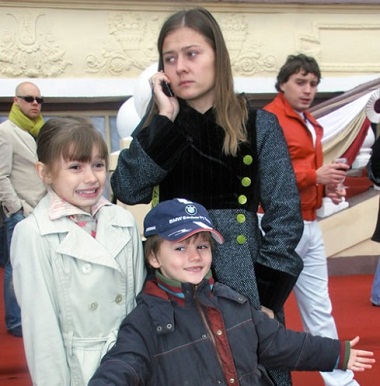 Мария Голубкина с детьми фото