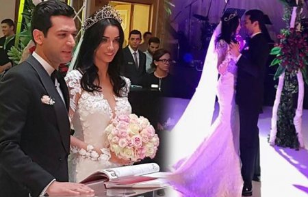 Фото со свадьбы Мурата Йылдырыма и Имане Эльбани