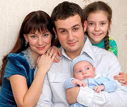 Нонна Гришаева семья муж дети фото
