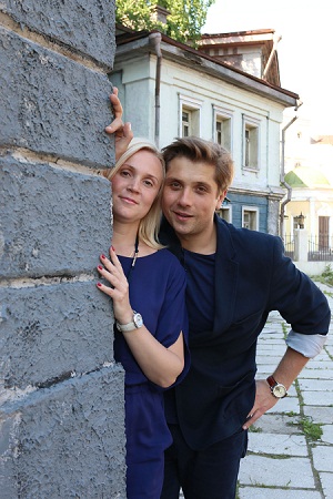 Роман Маякин с женой фото