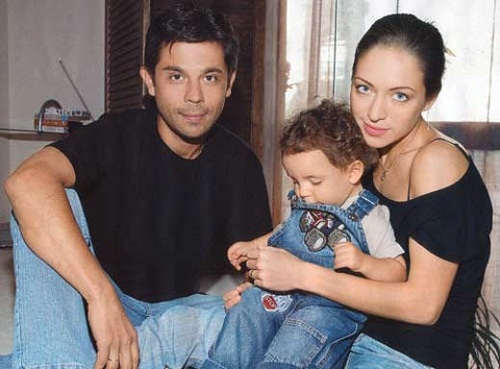 Серафима Низовская с бывшим мужем и сыном фото