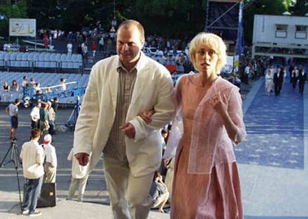 Юлия Рутберг с бывшим мужем Алексеем Кортневым фото